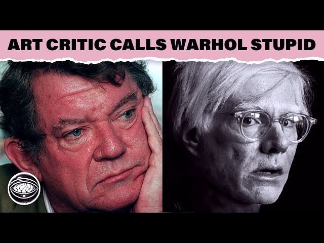 When Art Critic Robert Hughes Called Andy Warhol Stupid