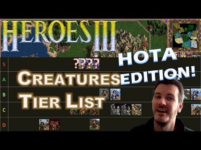 HotA Edition!! Heroes 3 Creatures Tier List