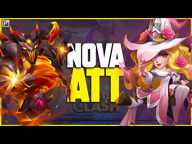 PRIMEIRA ATUALIZAÇÃO DO CASTLE CLASH NO ANO DE 2022! NOVOS HERÓIS ÉPICOS