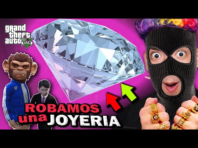 EL MAYOR ROBO A UNA JOYERIA EN GTA 5 CON NUEVOS MIEMBROS EN LA BANDA | TheDonato Naguara Vice