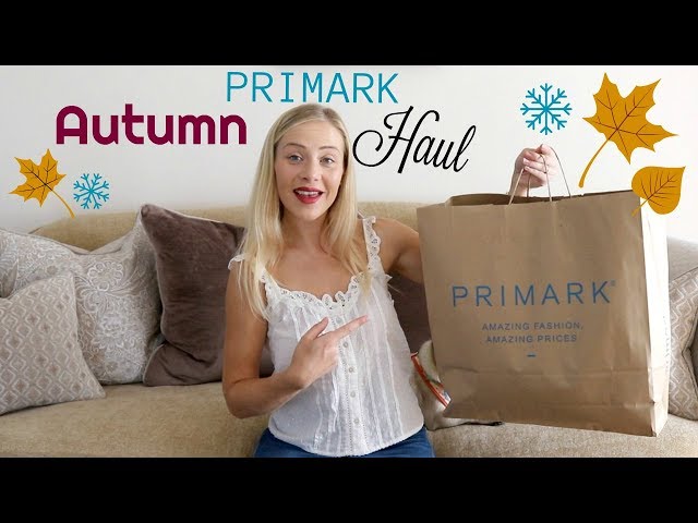 Autumn Primark Haul