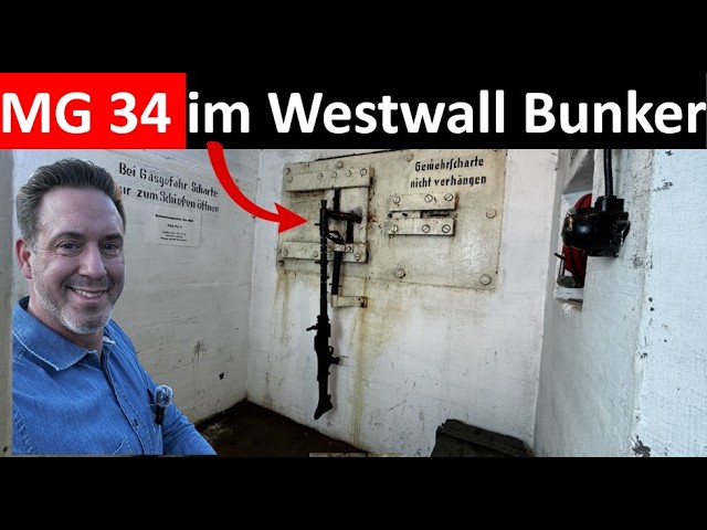 Exklusive Einblicke in einen vollständig ausgestatteten Westwall-Bunker: WH 316