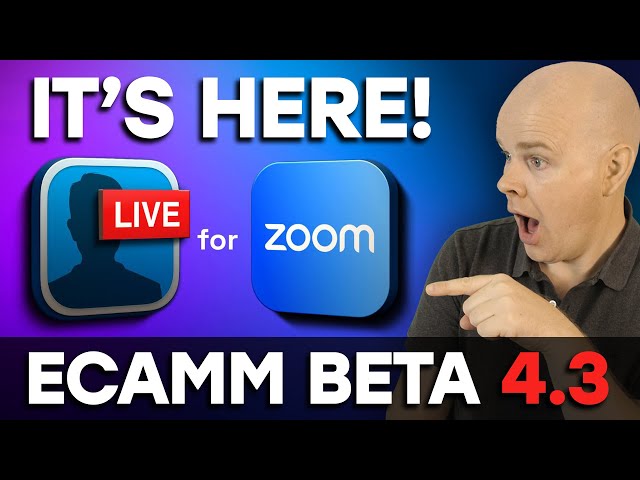 Ecamm Live Beta 4.3 with FULL Zoom Integration!