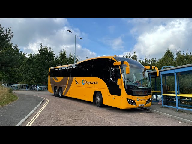 YX64WCL - Volvo B11RT/Plaxton Elite - Stagecoach South West 54307