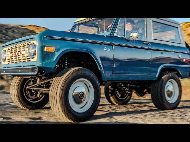 ICON OLD School BR #116 Restored And Modified Ford Bronco