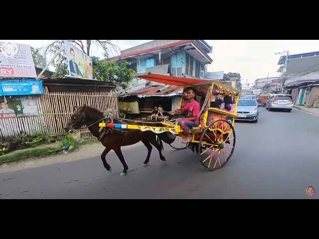 360'CAMERA; Nostalgic ride on a horse-drawn carriage through the streets of Iligan City! 🐴✨