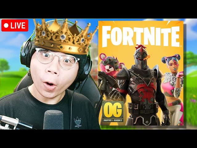 🔴LIVE - #1 Fortnite Zero Build Player | NEW OG UPDATE