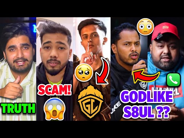 This TRUTH is SHOCKING😱 GodLike - S8uL For..?😯 Mavi,Scout,Kronten,8Bit Goldy,Simp Gaming,Samay Raina