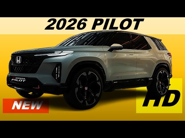 🚗🔥 2026 Honda Pilot: The Ultimate Family SUV? FULL Review & Features! 🔍✅