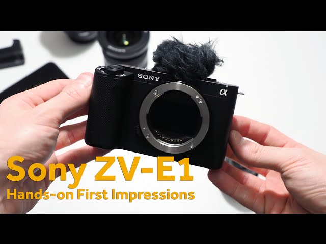 Sony ZV-E1 Hands-On: The Ultimate Vlogging Camera?