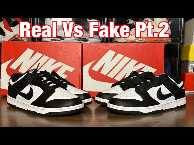 Nike Dunk Panda Real Vs Fake Review Pt 2.