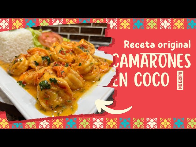 Camarones en coco 🥥 con sabor Catracho🇭🇳🤤@antojitosktrachosymas