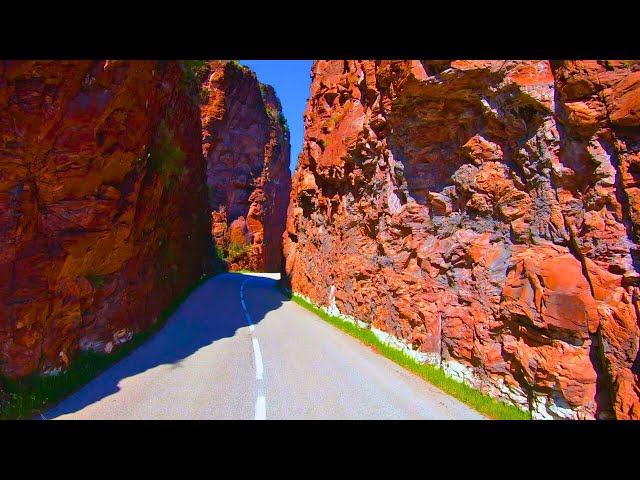 Scenic Drive: The Most Breathtaking Road Trip You'll Ever Take! GORGES DE DALUIS to Guillaumes 🌍 4k