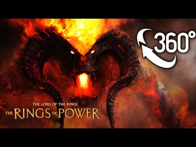 King Durin dug too deep | The Balrog in Rings of Power Series | 360 VR Video | 8K Ambisonics