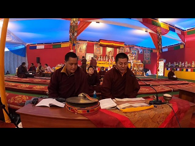 H. E Kyabje Choktul Pema Rigtsal Rinpoche Teaching on Ngondro. Ktm Nepal