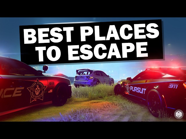 EASY HEAT 5 ESCAPES in Every Part of The Map - NFS Heat