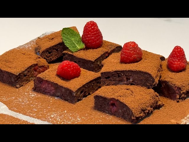 No Sugar! No Flour! 3-Ingredient Chocolate Brownies 2025 Recipe (Easy & Healthy!)