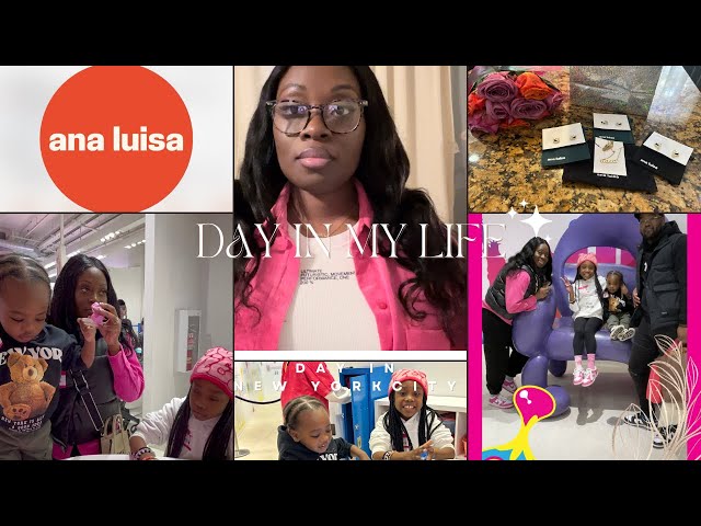 MOMMY VLOG: SPEND THE DAY IN NEW YORK CITY | SHOPPING AT ANA LUISA | LOS TACOS + SLIMEMOO