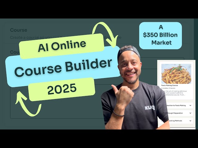 How to Create an Online Course Using AI 2025