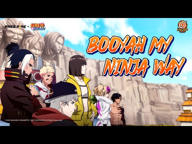 Booyah My Ninja Way! | Free Fire x NARUTO SHIPPUDEN | Free Fire Official