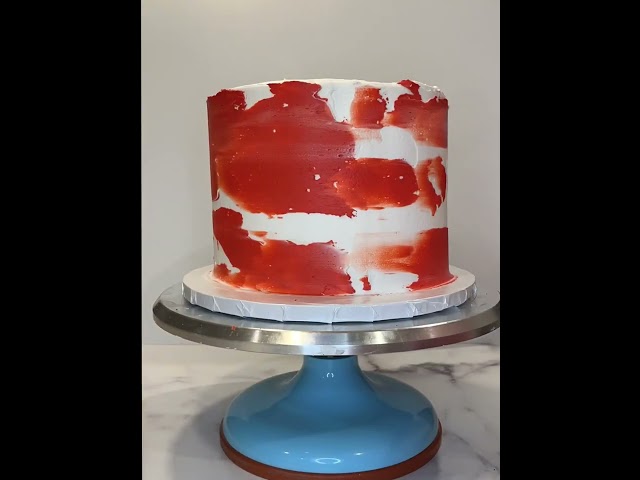 Stranger things inspired cake tutorial