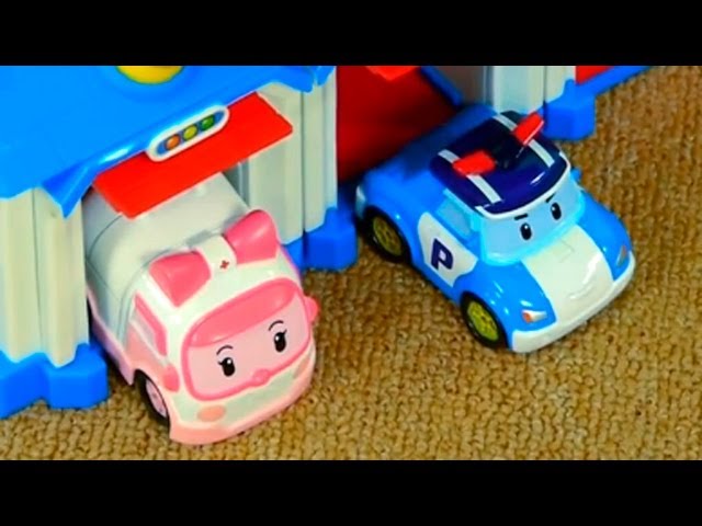 Robocar Poli & Rescue Team Toy Collection: Live Demo Review [ 로보 카 폴리 ]