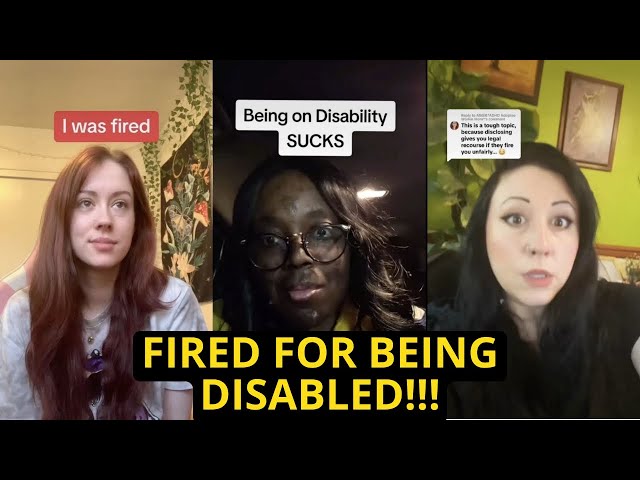 People Are Getting Fired For Being Disabled | TikTok Reacts To The Struggles Of Disabled People