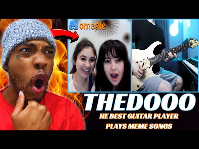 Guitarist Shreds Meme Songs for Omegle Strangers! (THE DOOO)