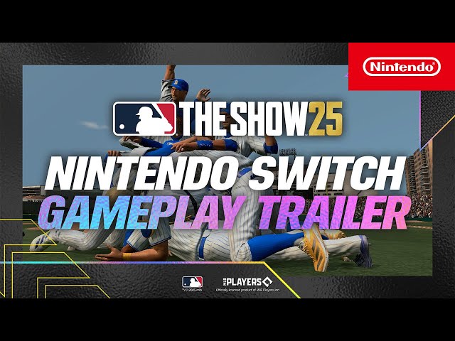 MLB The Show 25 – Gameplay Trailer – Nintendo Switch