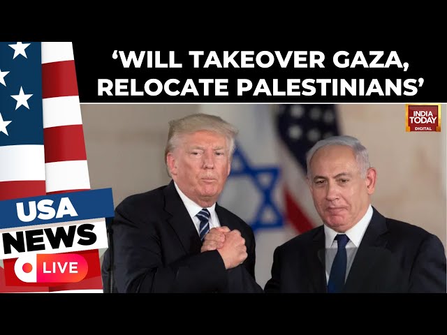 Breaking: Trump Proposes US Takeover of Gaza – Netanyahu Backs Idea! | Israel | Palestine | LIVE