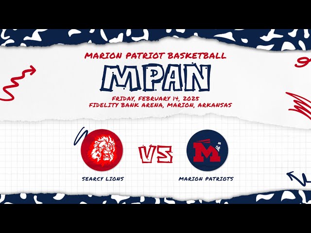 MPAN: Searcy at Marion basketball, 2/14/25