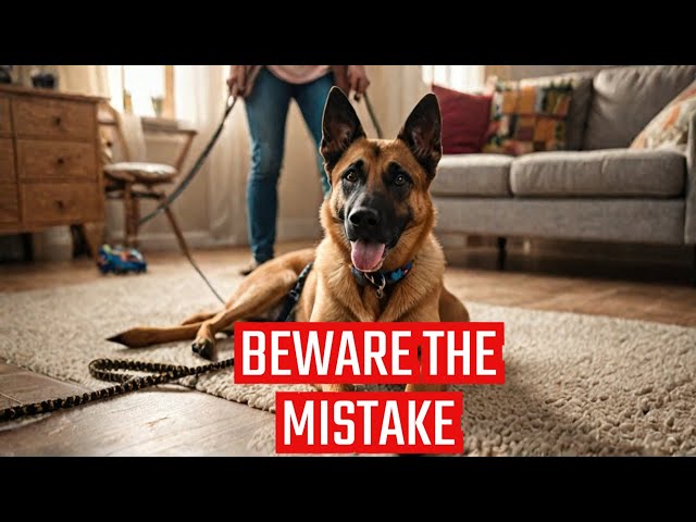 The One Mistake That Will Make Your Belgian Malinois Turn Against You! | Malinois