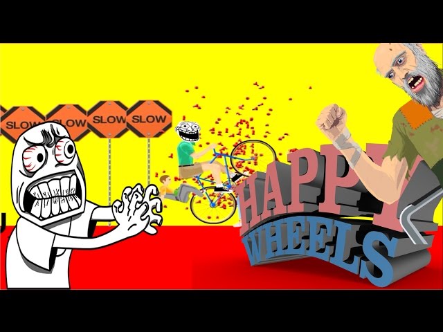 NIVELES TROLL |  Happy Wheels #2 | Sebaswarplay