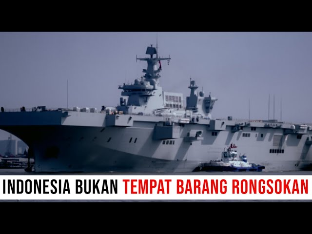 MARKETING HALUS CHINA YANG TERNYATA SUDAH TAWARKAN KAPAL INDUK LHD KE INDONESIA