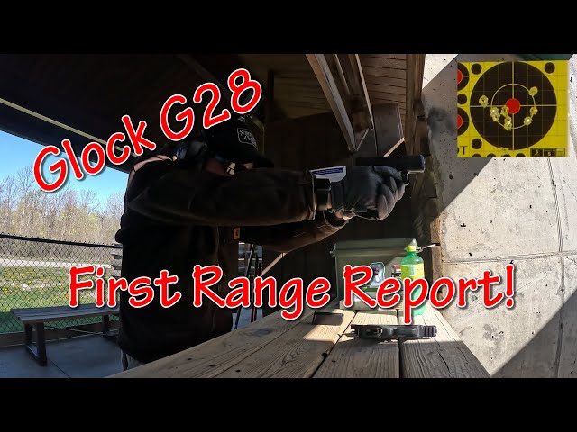 Glock G28 (US) - First Range Report