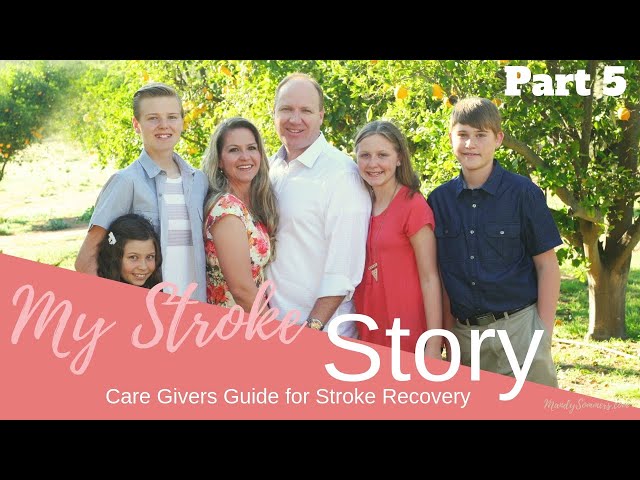 My Stroke Story - My Husbands Tips for Caregivers - Part 5