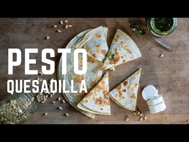 Pesto Quesadilla - Quick Easy One Pan Camping Recipe at the Porthleven Food Festival 2019!