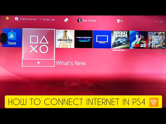 HOW TO CONNECT INTERNET IN PS4 🛜 | JAY PLAY'S