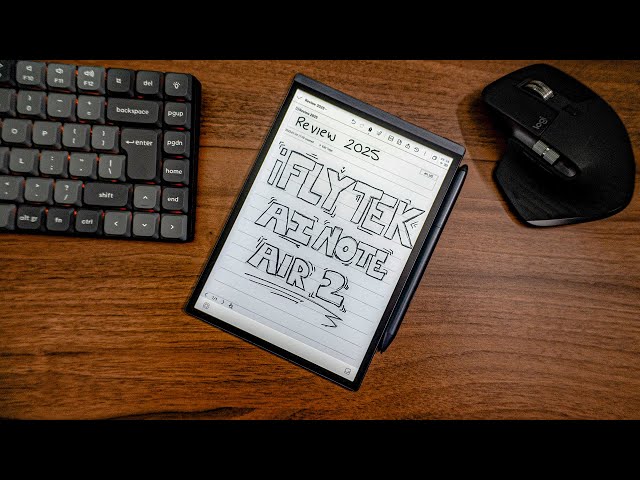 iFLYTEK AINOTE Air 2 Review: A Smart E-reader With Voice To Text & ChatGPT