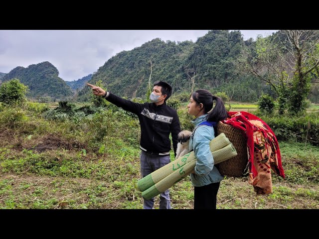 The kind man found the orphan girl Tieu Bong and helped her get to safety.