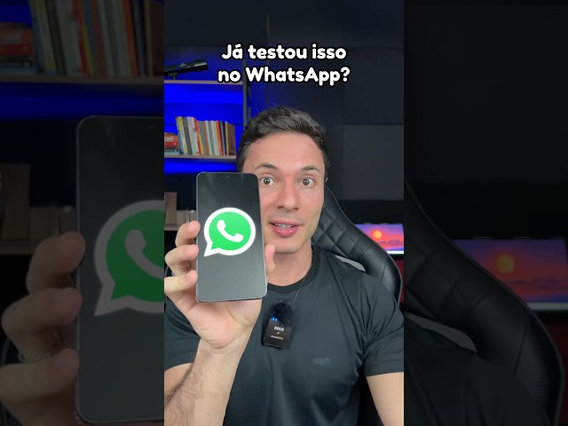 Já testou isso no WhatsApp?...#dicas #whatsapp #truques