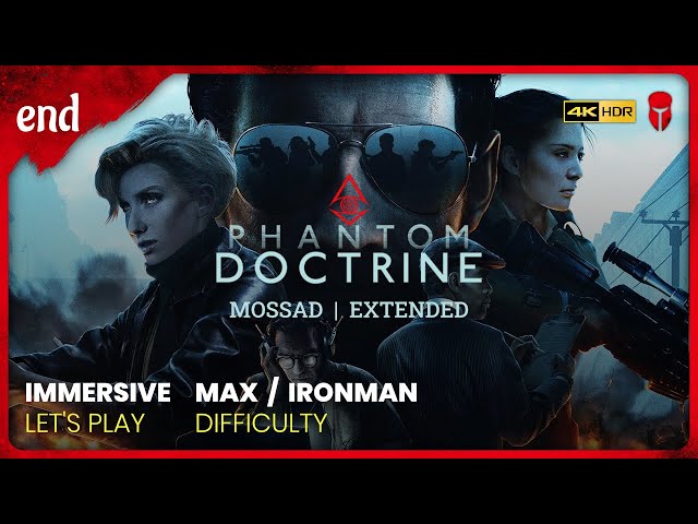 Who’s the real mastermind? // End // Phantom Doctrine // HARD difficulty // IRONMAN