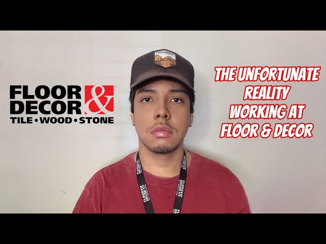 MY FLOOR & DECOR EXPERIENCE - Quitting On My Second Month