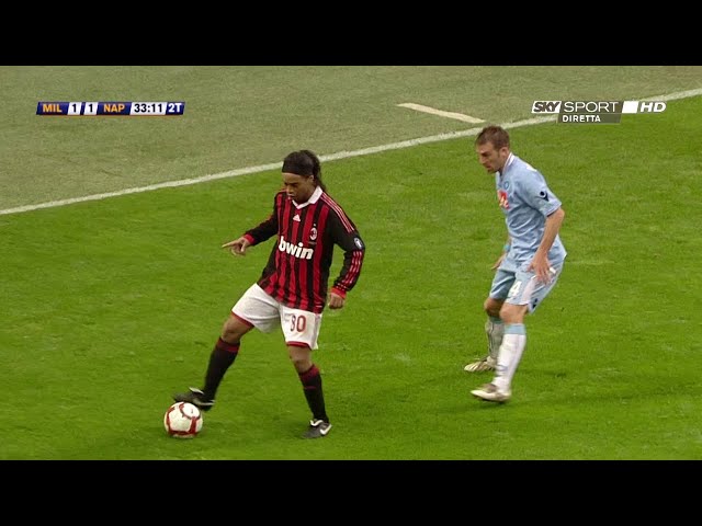 The Day Ronaldinho Impress Milan Fans & The World