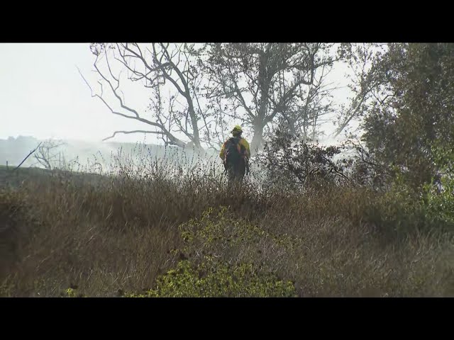 Rancho Bernardo Fire | Crews remain on scene, fire 25% contained, no structure loss (11AM Update)