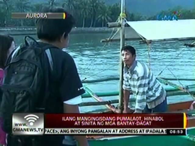 24 Oras: Ilang mangingisdang pumalaot, hinabol at sinita ng mga bantay-dagat