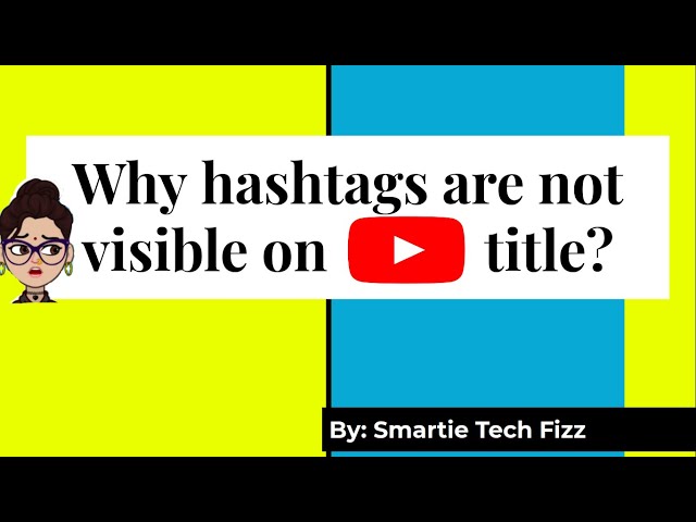 Hashtags are not coming on youtube videos title | Add hashtag | Solution