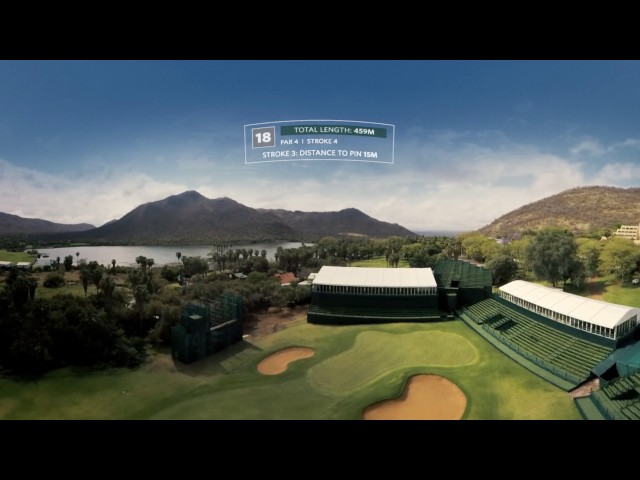 Nedbank Golf Challenge 18th Hole 360 video