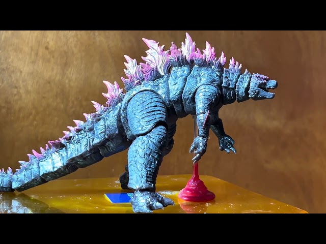 3D Printed Godzilla Evolved PT: 2 From Godzilla X Kong The New Empire - Using @ANYCUBIC3D M7 Pro.