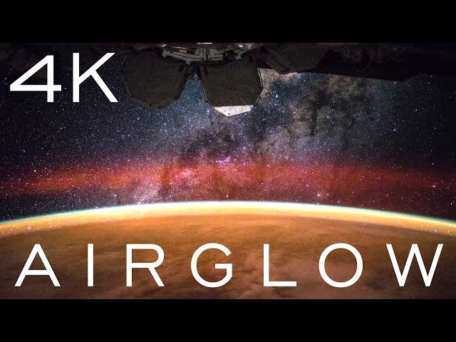 Airglow Under the Milky Way - Earth Timelapse from the International Space Station